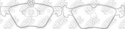 D853 ULTRA PREMIUM BRAKE PADS FRONT