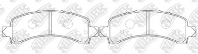 D974 XI  BRAKE PADS REAR