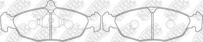 D1644 YBD  BRAKE PADS FRONT