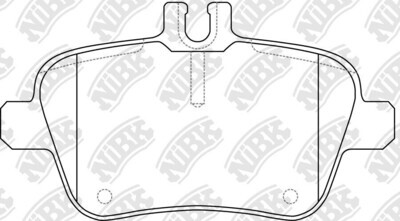 D1646 FRAS-ME  BRAKE PADS REAR