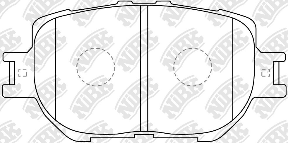 D1733 BKS  BRAKE PADS FRONT