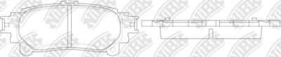 D1391 ANT  BRAKE PADS REAR
