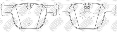 D1610 NAO  BRAKE PADS REAR