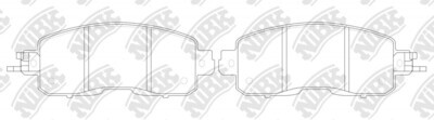 D1650 ZHEN ZHI DA  BRAKE PADS FRONT