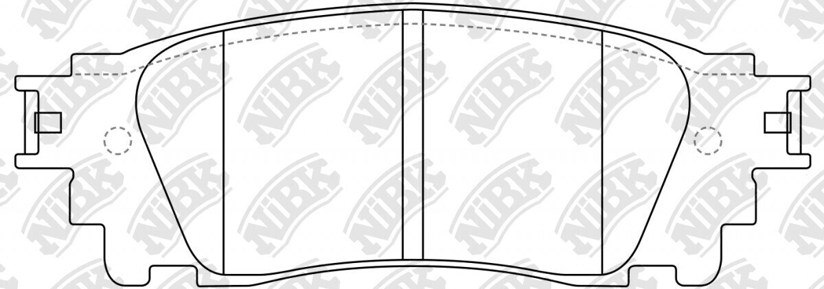 D1805 SUPER AUTO  BRAKE PADS REAR