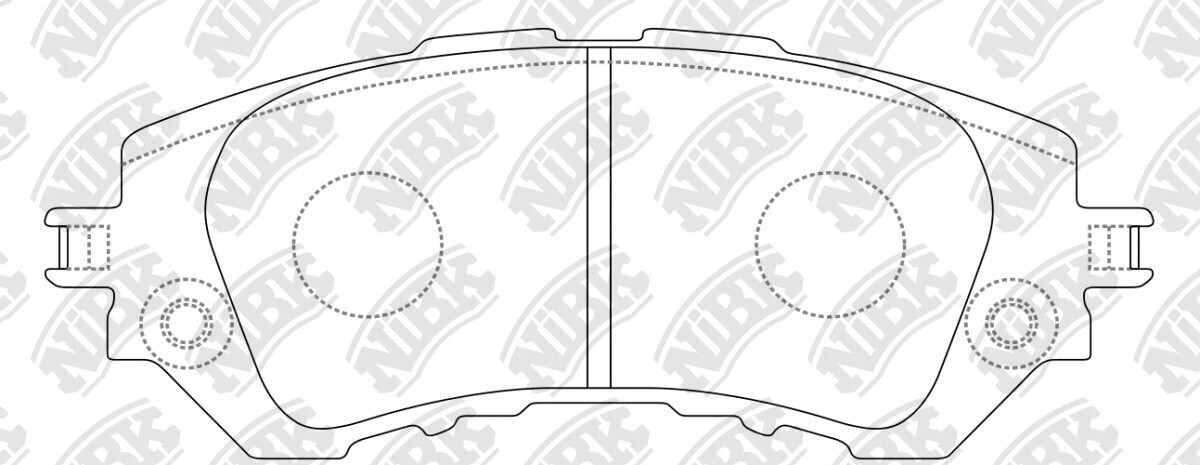 D1950 NEW YORK BRAKE PADS FRONT