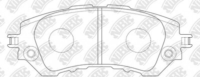 D1950 NEW YORK BRAKE PADS FRONT