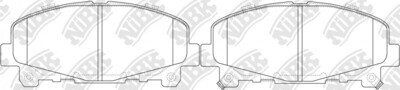 D2051 IFK  BRAKE PADS FRONT