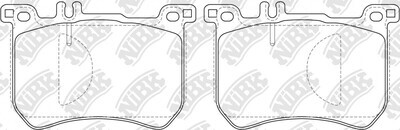 D1670 HUARUIFENG  BRAKE PADS FRONT