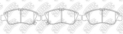 D1643 MAGNUM PRO  BRAKE PADS FRONT