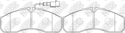 D1622 CAC  BRAKE PADS FRONT