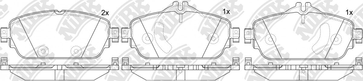 D1837 FRAS-ME  BRAKE PADS FRONT