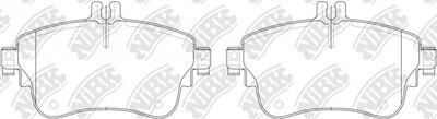 D1863 IFK  BRAKE PADS FRONT