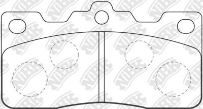 D2024 KITPRO  BRAKE PADS FRONT