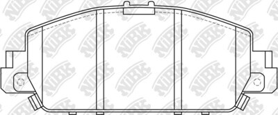 D1654 FRAS-ME  BRAKE PADS FRONT