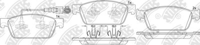 D2033 POWERLOTOS  BRAKE PADS FRONT