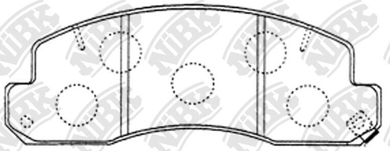 D2052 SUPER GRIP  BRAKE PADS FRONT