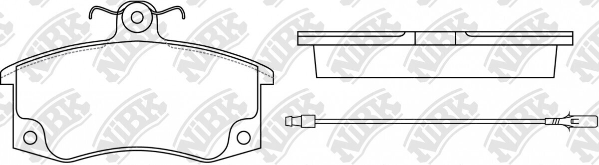 D30013 BPB  BRAKE PADS FRONT