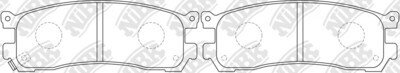 AT553 ATE  BRAKE PADS REAR 13.0464-2295.2