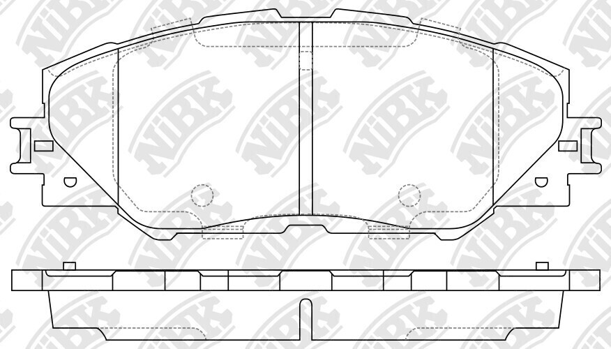 D2268 SUPER GRIP  BRAKE PADS FRONT