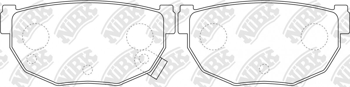 D272 ATE  BRAKE PADS REAR