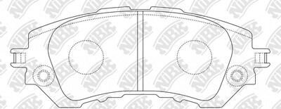 D2343 FRAS-ME  BRAKE PADS FRONT