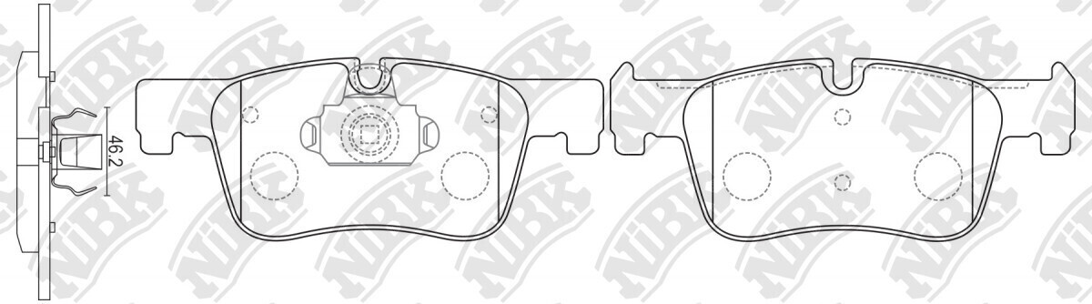 25506 FRAS-ME  BRAKE PADS FRONT