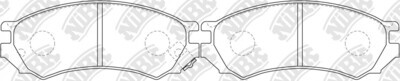 BP1547M MIDAS  BRAKE PADS FRONT