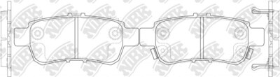 D1088 MAGNUM PRO  BRAKE PADS REAR