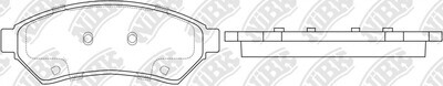 D1075 PARTS MASTER BRAKE PADS FRONT