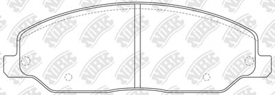 D1081 BENDIX  BRAKE PADS FRONT