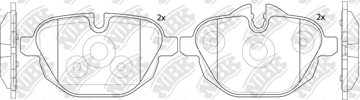 24561 FRAS-ME  BRAKE PADS REAR