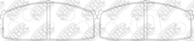 D1013 BORY  BRAKE PADS FRONT