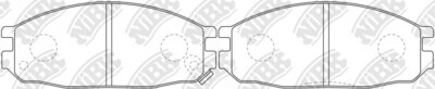 D1071 ZHEN ZHI DA  BRAKE PADS REAR
