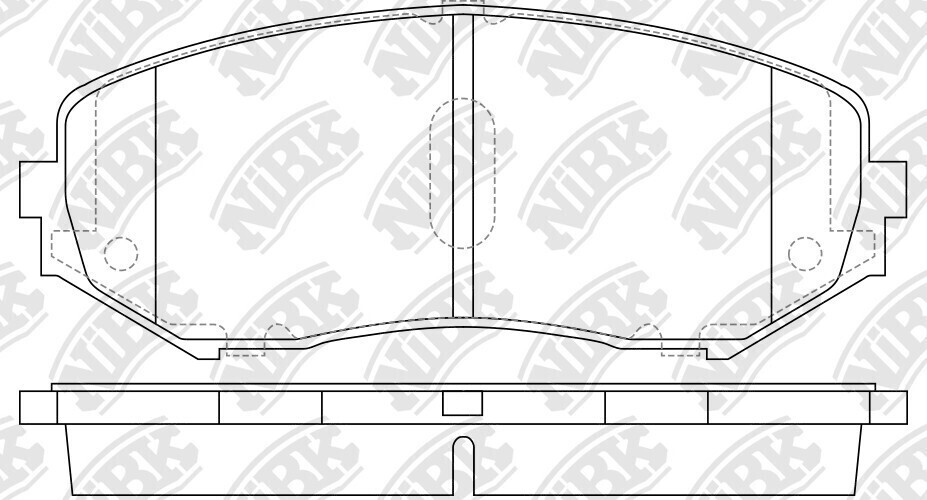 D1188 BENDIX  BRAKE PADS FRONT