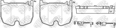 D1231 TEMB  BRAKE PADS FRONT