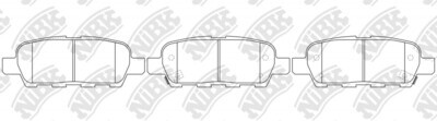 D1288 NEW YORK  BRAKE PADS REAR