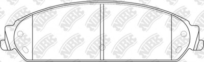 D1058 FRAS-ME  BRAKE PADS FRONT