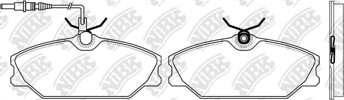 D1145 BOLANG  BRAKE PADS FRONT