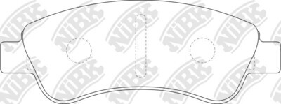 D1213 TAXI  BRAKE PADS FRONT