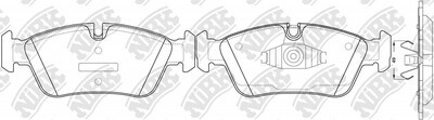 D1228 CYFC  BRAKE PADS FRONT