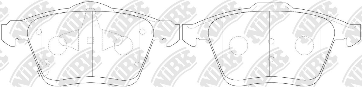 D1186 AIRUI  BRAKE PADS FRONT