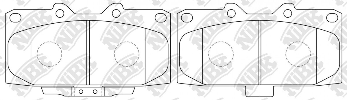 D1131 PBR  BRAKE PADS REAR