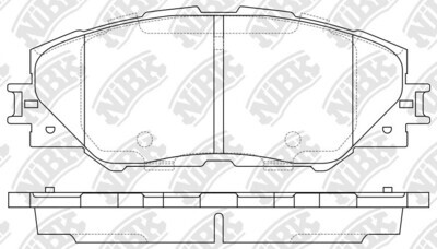 D1211 KITPRO  BRAKE PADS FRONT