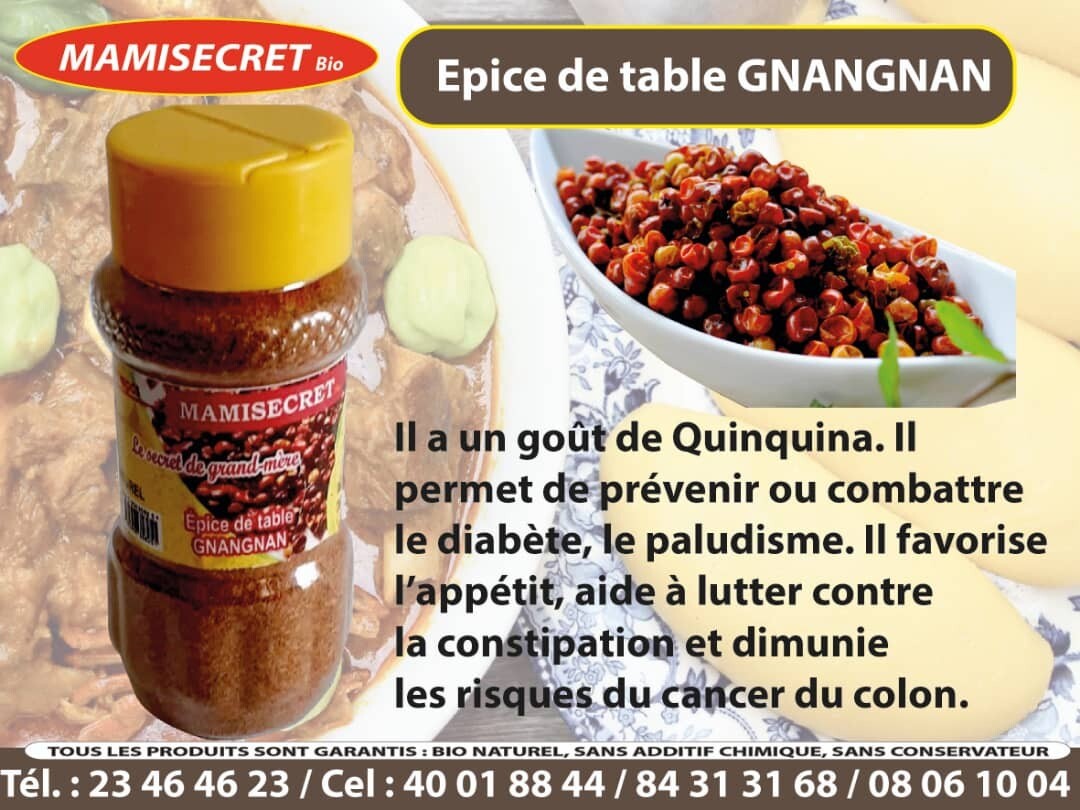 EPICE DE TABLE GNANGNAN