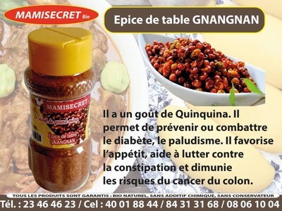 EPICE DE TABLE GNANGNAN