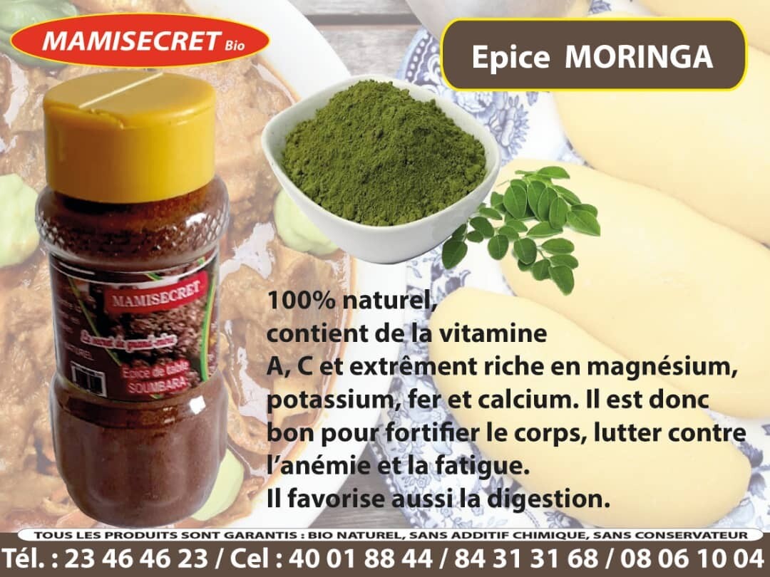 EPICE DE TABLE MORINGA