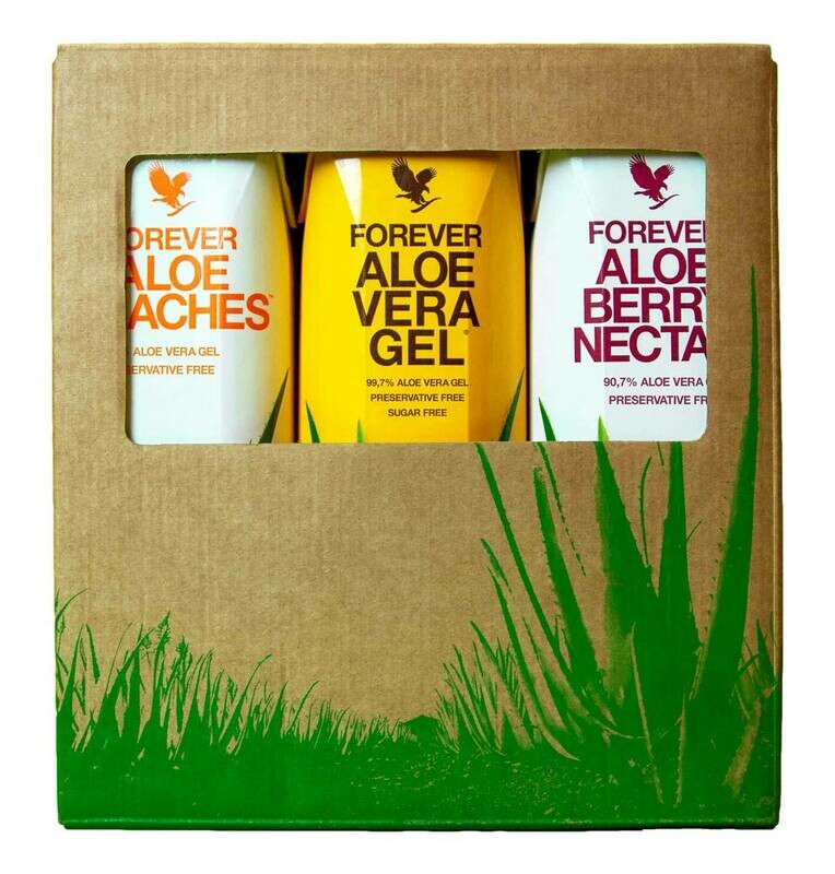 Aloe Mixed Gel Tripack + Free Measuring Glass