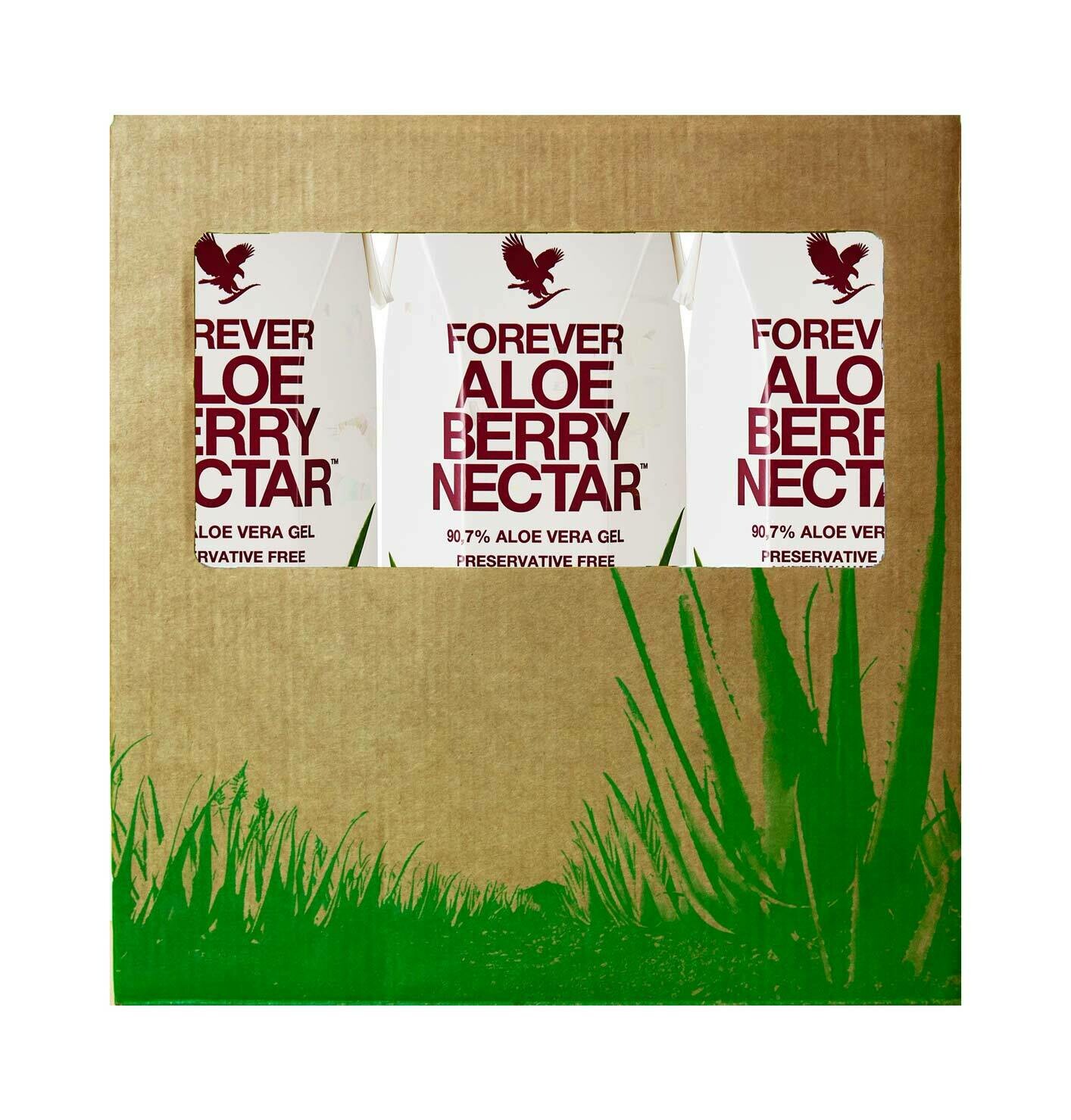 Aloe Berry Nectar Tripack + Free Measuring Glass