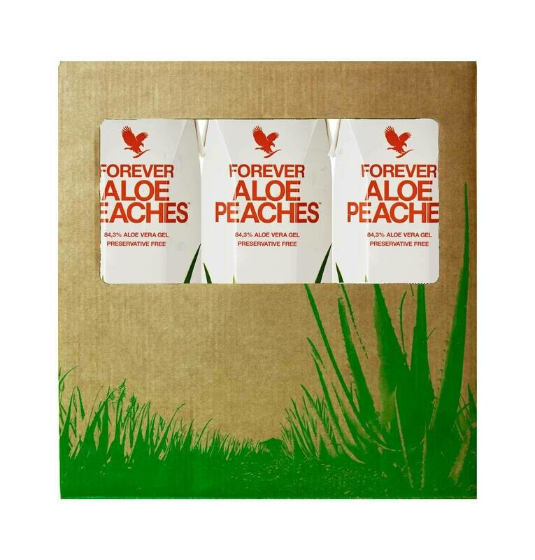 Aloe Peaches Tripack + Free Measuring Glass